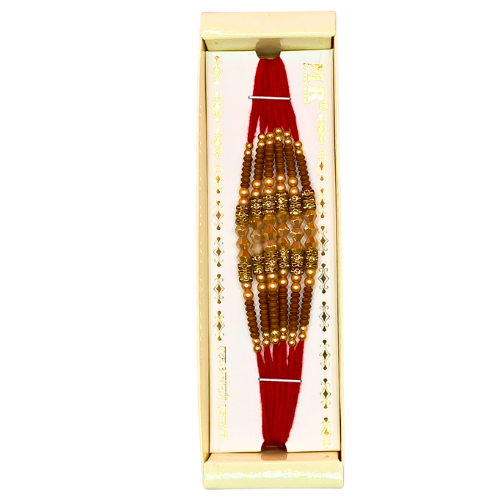 Rakhi Designs (Box of 6) Set 11 - Design 4 (box of 6)