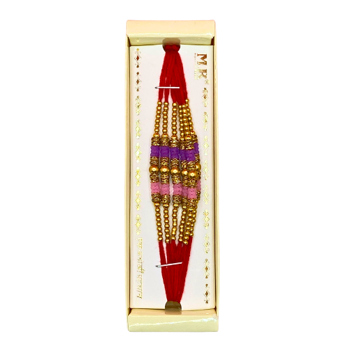 Rakhi Designs (Box of 6) Set 12 - Design 7 (Box of 6)