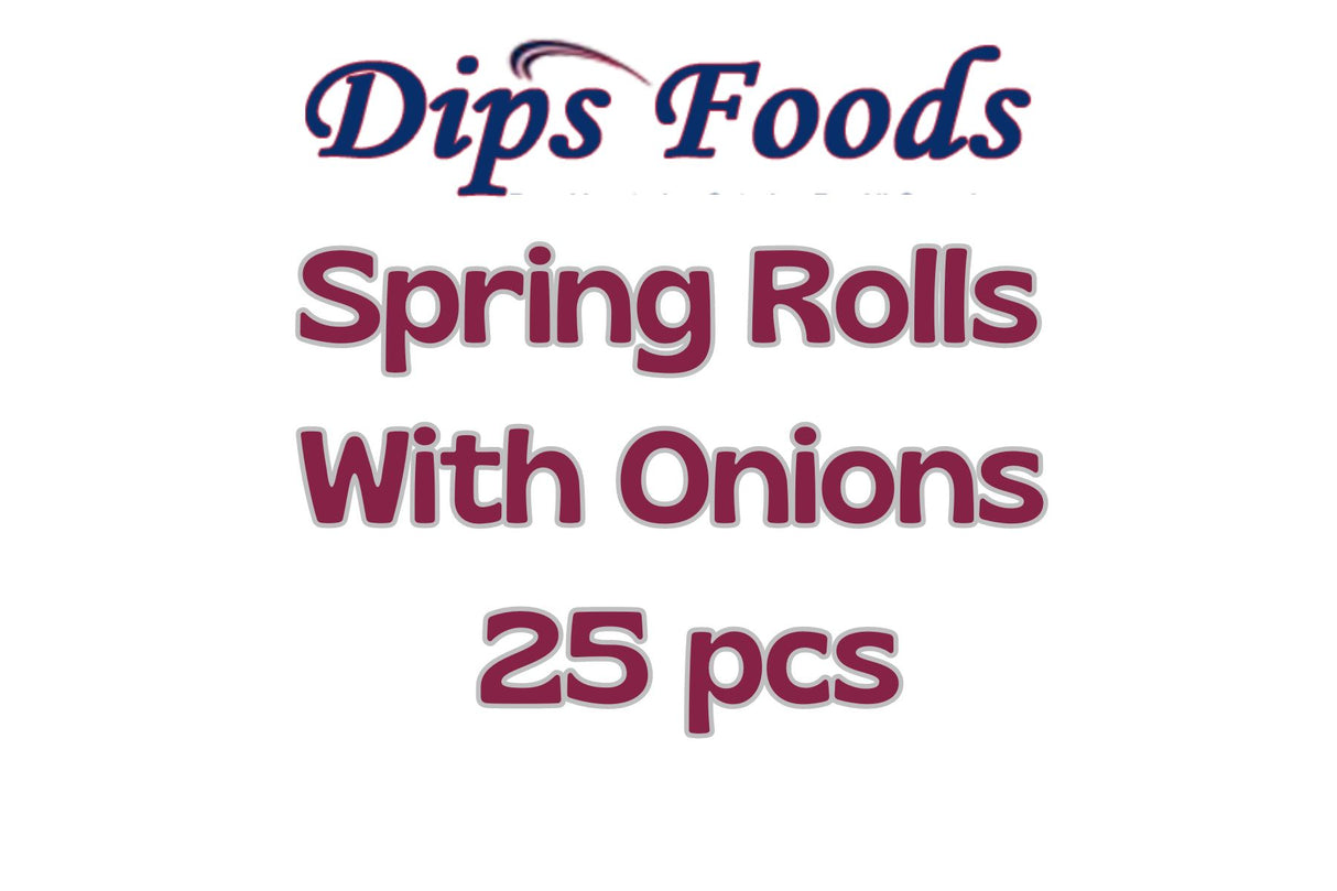 Dips Spring Rolls 25Pcs