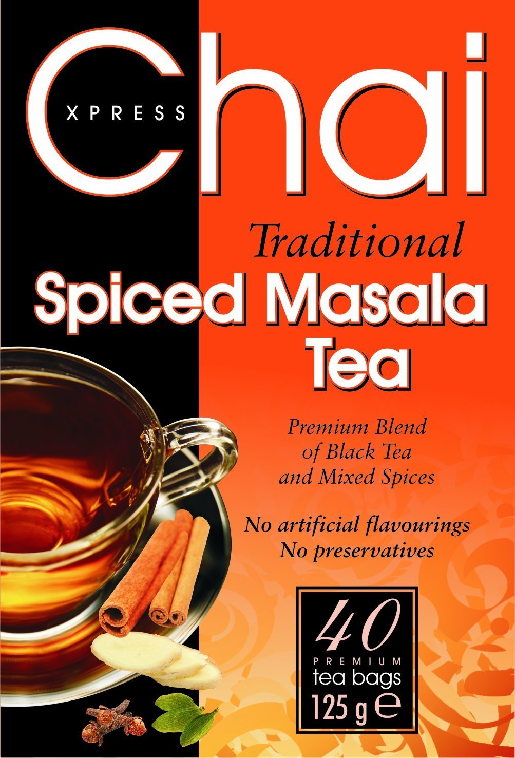 Chai Xpress Spiced Masala Tea 25 Bags 75g