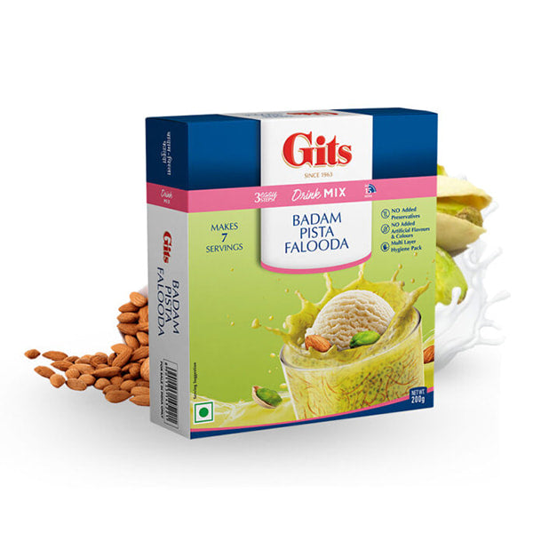 Gits Falooda Mix Badam Pista 200g