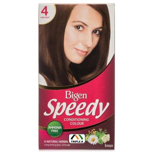 Bigen Chestnut No 4 Speedy Hair Colour