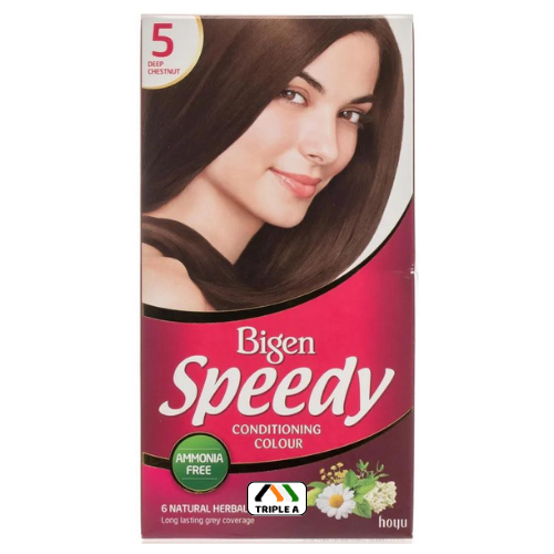 Bigen Deep Chestnut No 5 Speedy Hair Colour