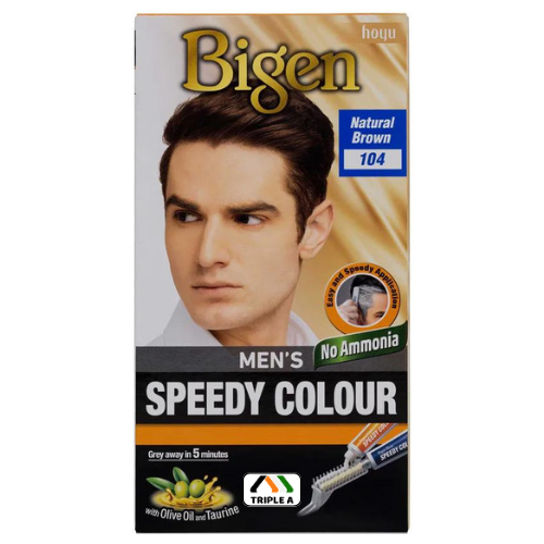 Bigen Natural Brown 104 Speedy Hair Colour