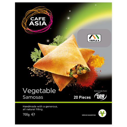 Cafe Asia Vegetable Samosas