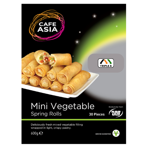 Cafe Asia Vegetable Spring Rolls