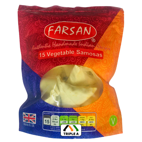 Farsan Vegetable Samosas