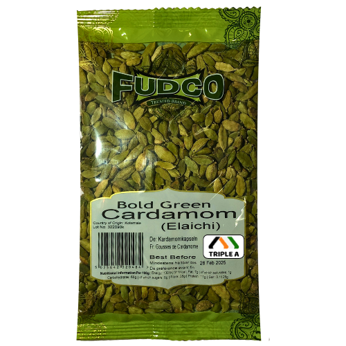 Fudco Bold Green Cardamom 150g