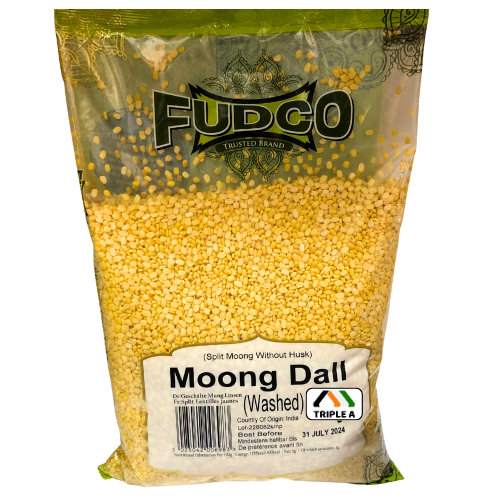 Fudco Moong Dall Washed 1.5Kg