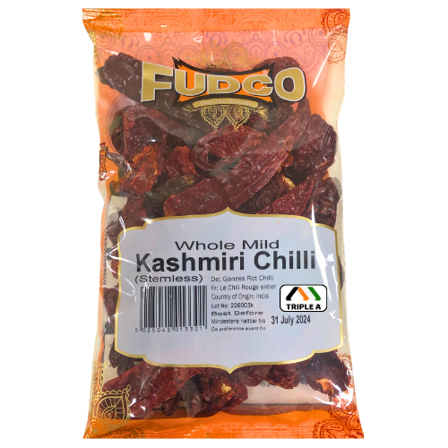 Fudco Whole Mild Kashmiri Chilli 200g