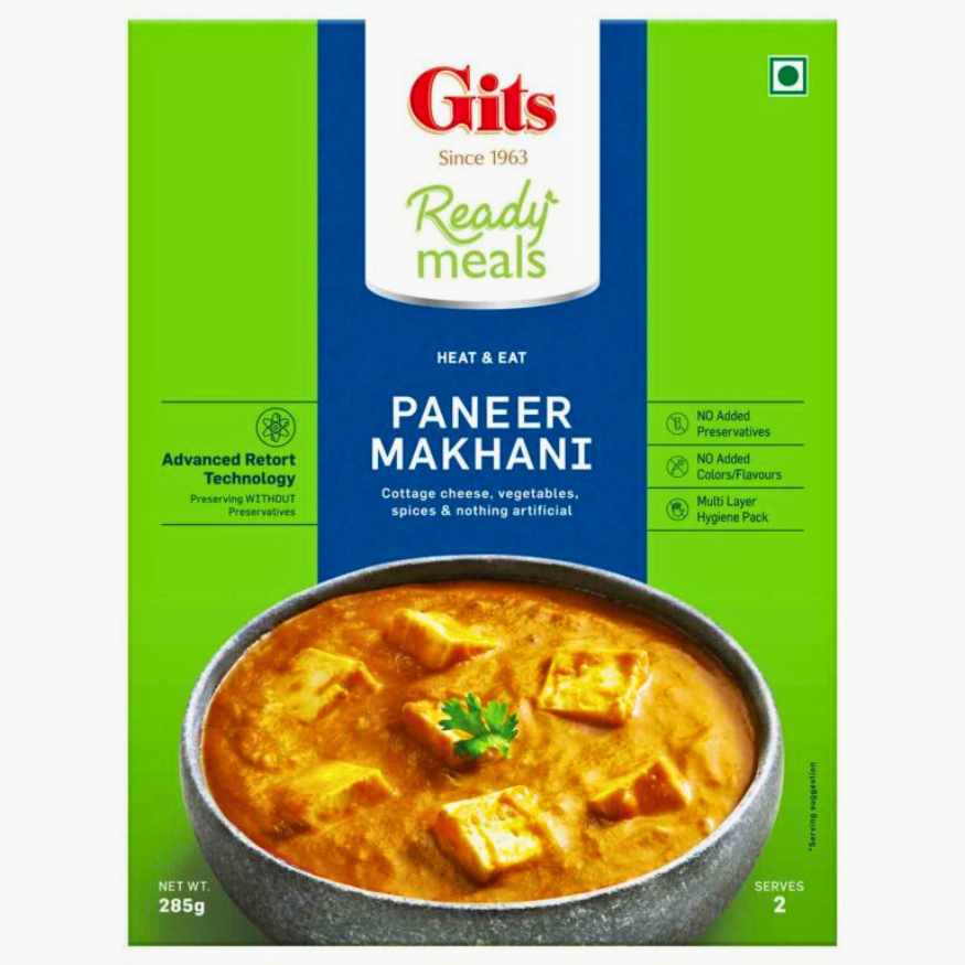 GITS Readymeal Paneer (Tofu) Makhni