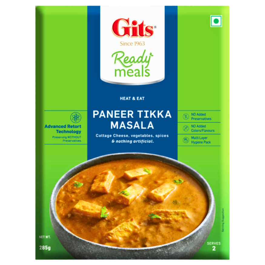 GITS Readymeal Paneer (Tofu) Tikka Masala