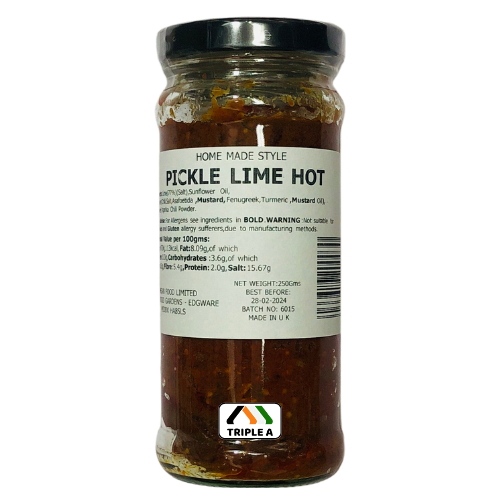 Home Made Style Hot Lime Pickle 250g