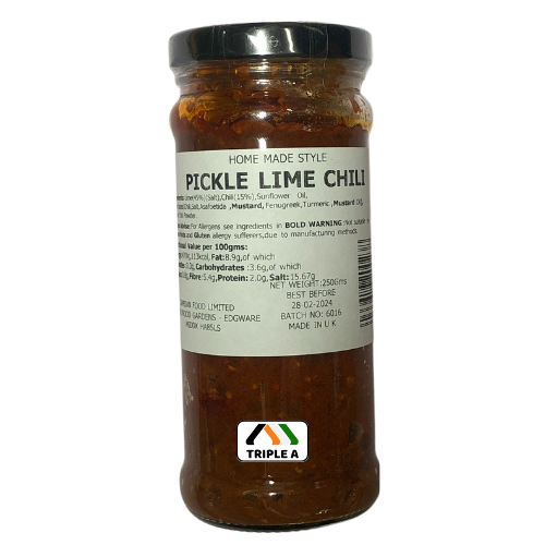 Home Made Style Lime Chilli pickle 250g