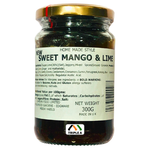 Home Made Style Sweet Mango & Lime Pickle 300g