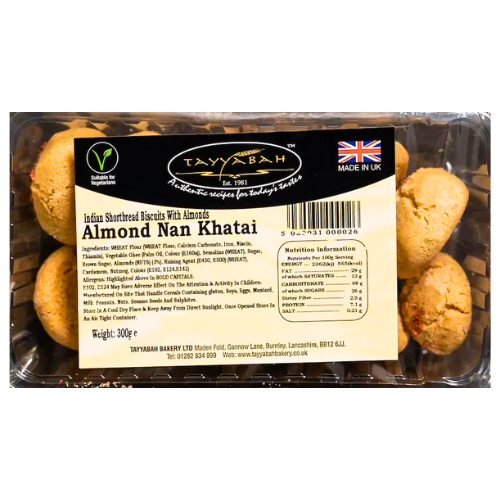 Tayyabah Almond Naan Khatai