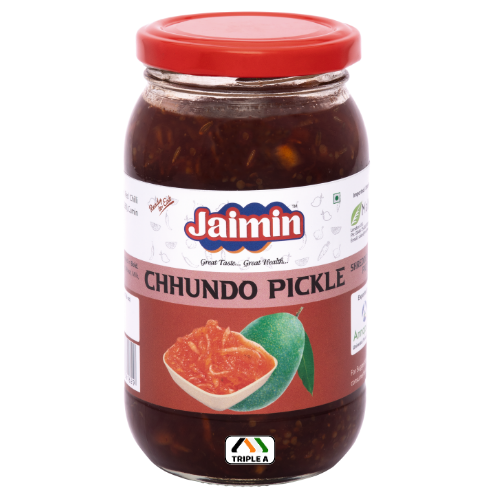 Jaimin Chhundo Pickle 500g