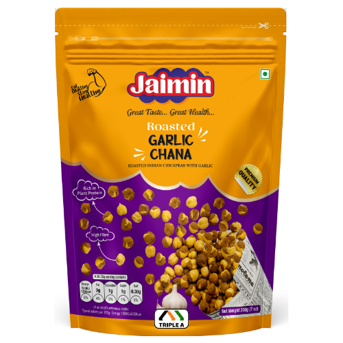 Jaimin Garlic Chana Roasted Chana 200g