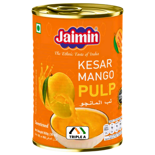Jaimin Kesar Mango Pulp 850g