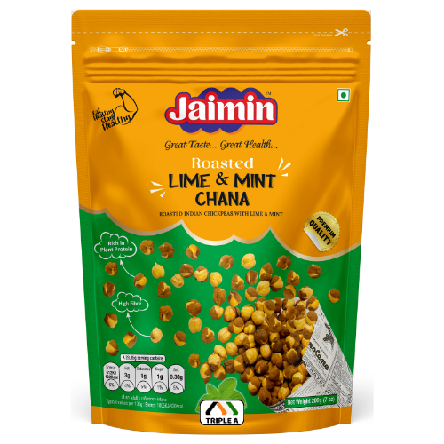 Jaimin Lime & Mint Roasted Chana 200g
