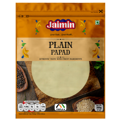 Jaimin Plain Papad 200g