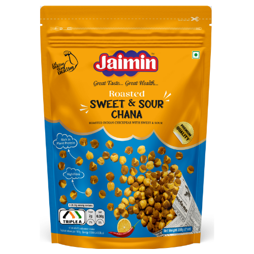 Jaimin Sweet & Sour Roasted Chana 200g