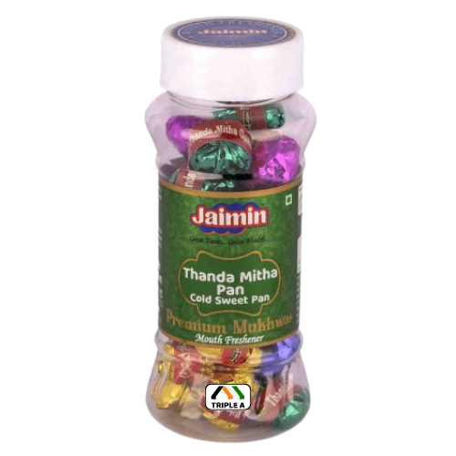 Mithe Pan Packing Jaimin Thanda Mitha Pan 120g – Triple A Grocers