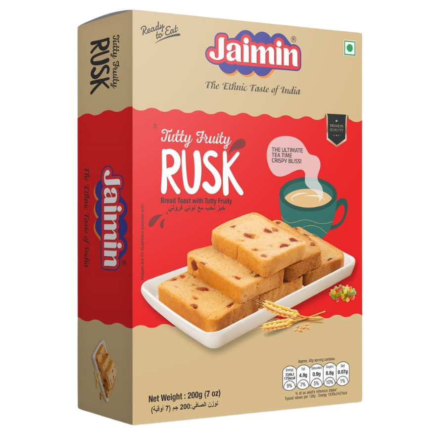 Jaimin Tutty Fruity Rusk