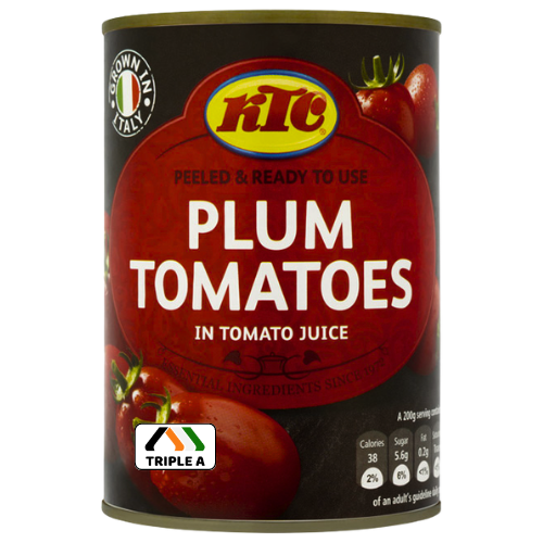 KTC Plum Tomatoes 400g