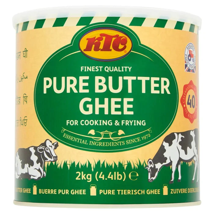 KTC Pure Butter Ghee Tins - 2kg