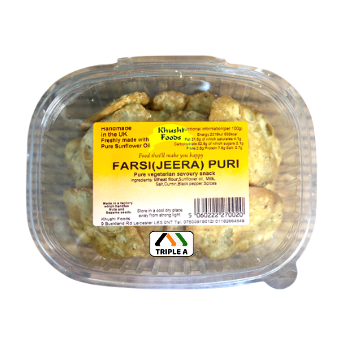 Khushi Foods Farsi Jeera Puri 160g