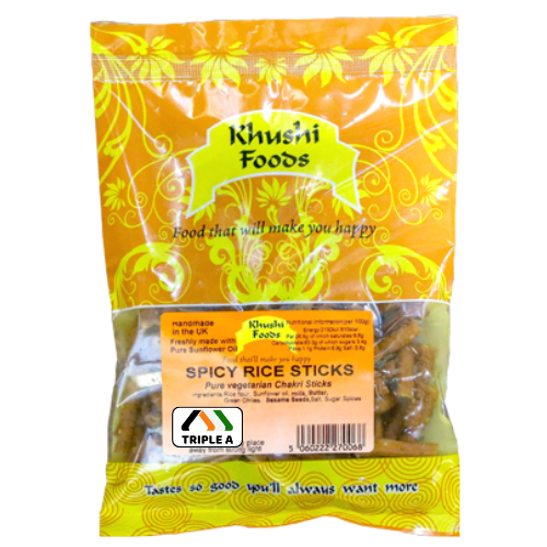 Khushi Foods Spicy Rice Sticks 175g