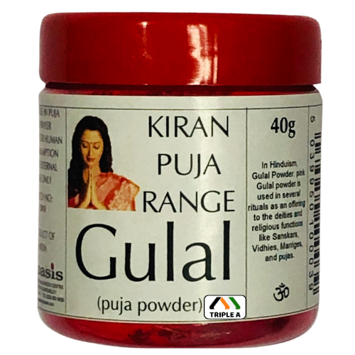 Kiran Pooja Gulal Pooja Powder 40g