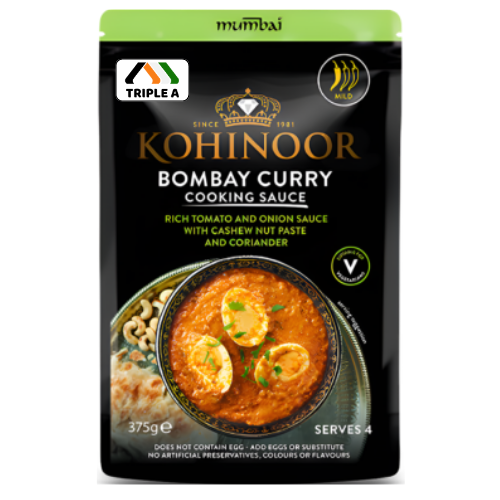 Kohinoor Bombay Egg Curry Cooking Sauce