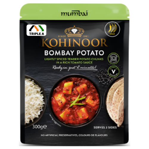 Kohinoor Bombay Potato Readymeal