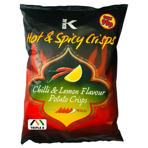 Kolak Chilli & Lemon Crisps - 25g