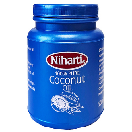 Niharti Coconut Oil Blue Jar