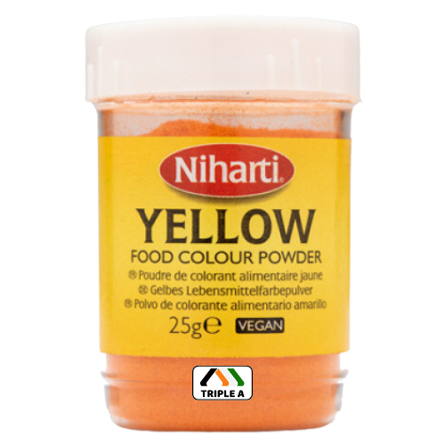 Niharti Yellow Powder Food Colour 28ml
