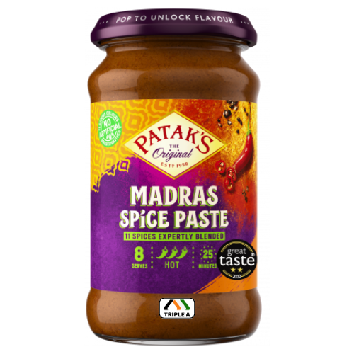 Pataks Madras Curry Paste 283g