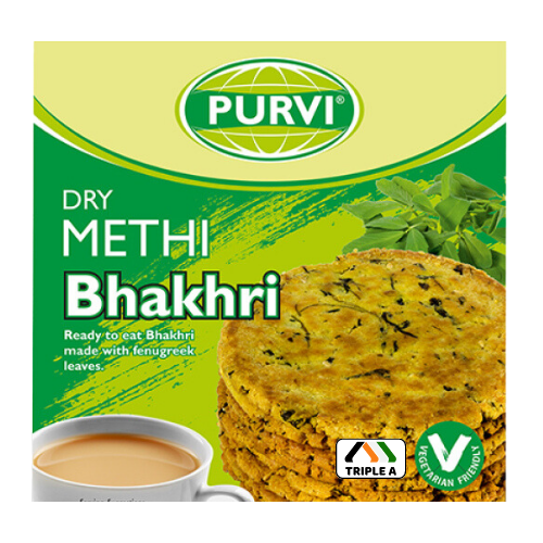 Purvi Dry Methi Bhakri 200g