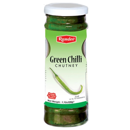 Ramdev Green Chilli Chutney