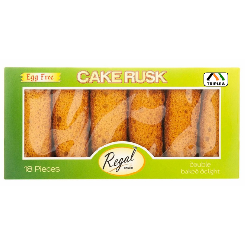 Regal Egg Free Cake Rusk - 28pcs