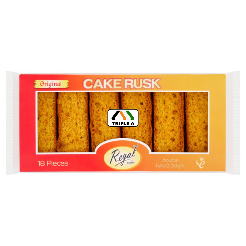 Regal Original Cake Rusk - 18Pcs