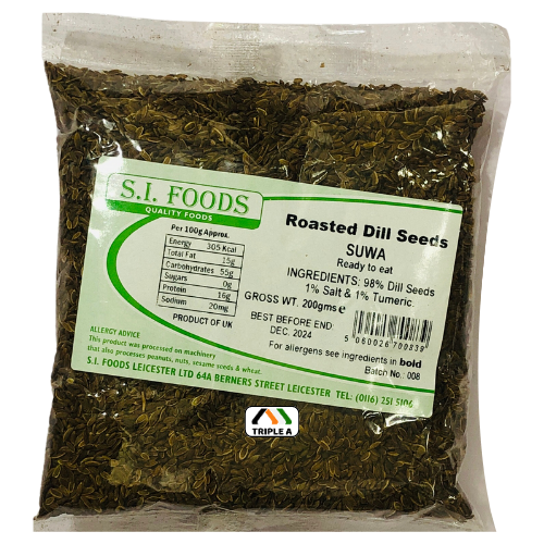 SI Foods Roasted Dill Seeds 200g