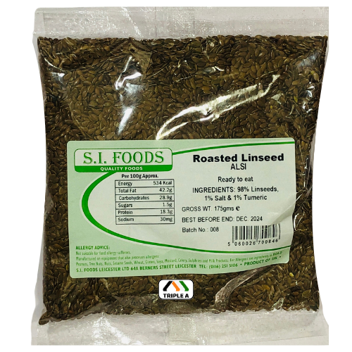 SI Foods Roasted Linseeds 175g