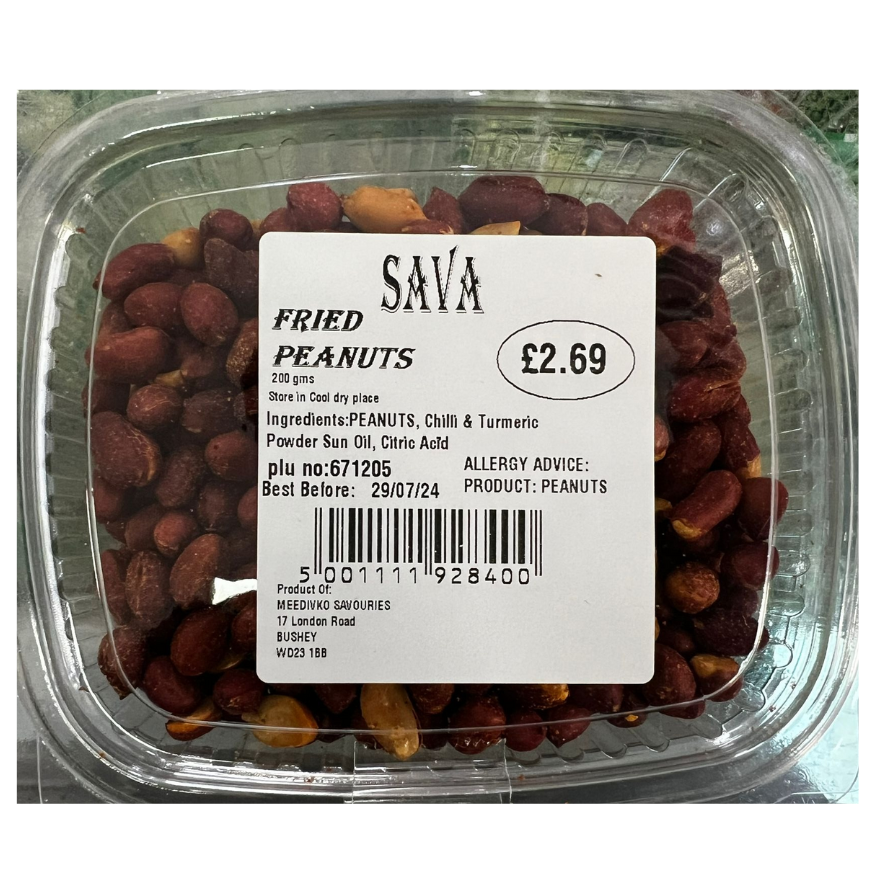 Sava Fried Peanuts