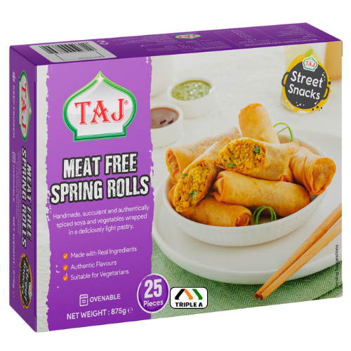Taj Meat Free Spring Rolls
