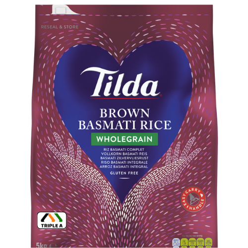 Tilda Brown Basmati Rice 5Kg