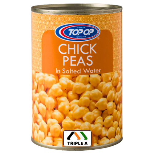 Top Op Boiled Chick Peas