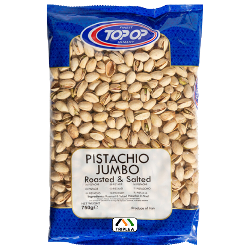 Top Op Roasted & Salted Pistachio In Shell - 750g